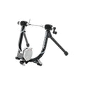 Minoura MagRide B60D magnetic turbo trainer with bike mounted on resistance unit and stable steel frame