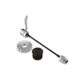 Minoura SQR-1 quick-release skewer kit for turbo trainers with enclosed dropouts including Breezer style