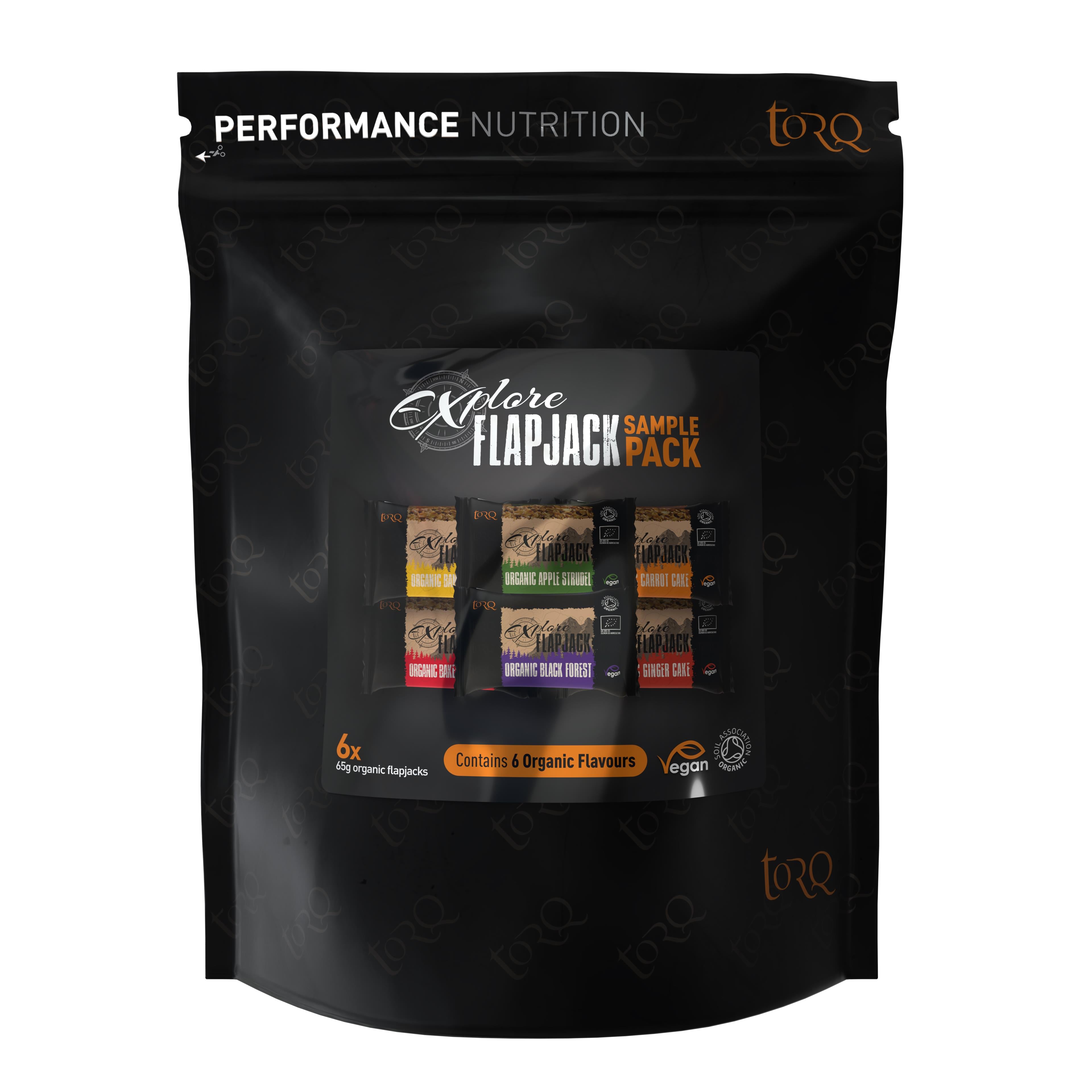 TORQ Explore Flapjack Sampler Pack (Pouch Of 6) — sports nutrition