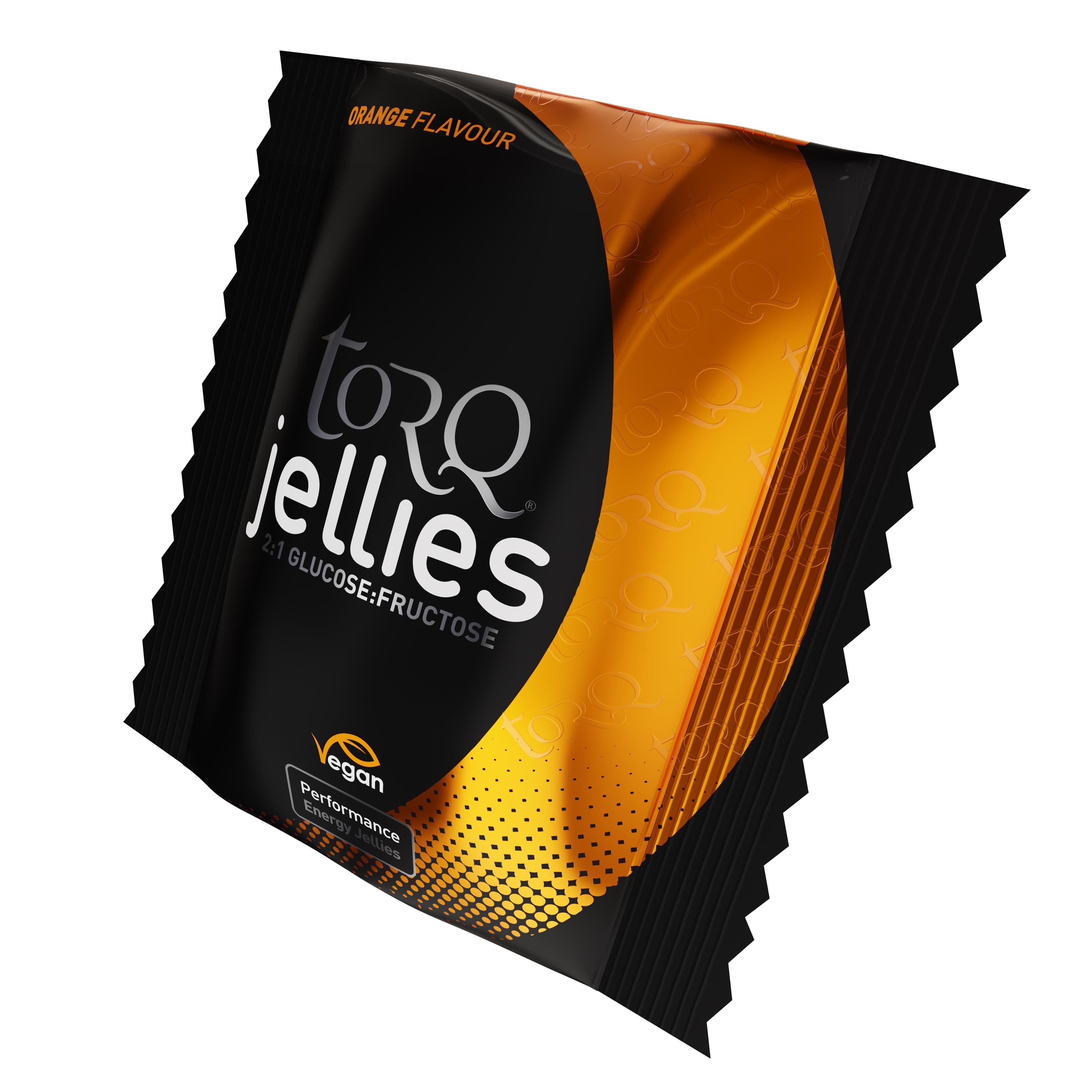 TORQ Nutrition Jellies (Box of 15) Orange — sports nutrition