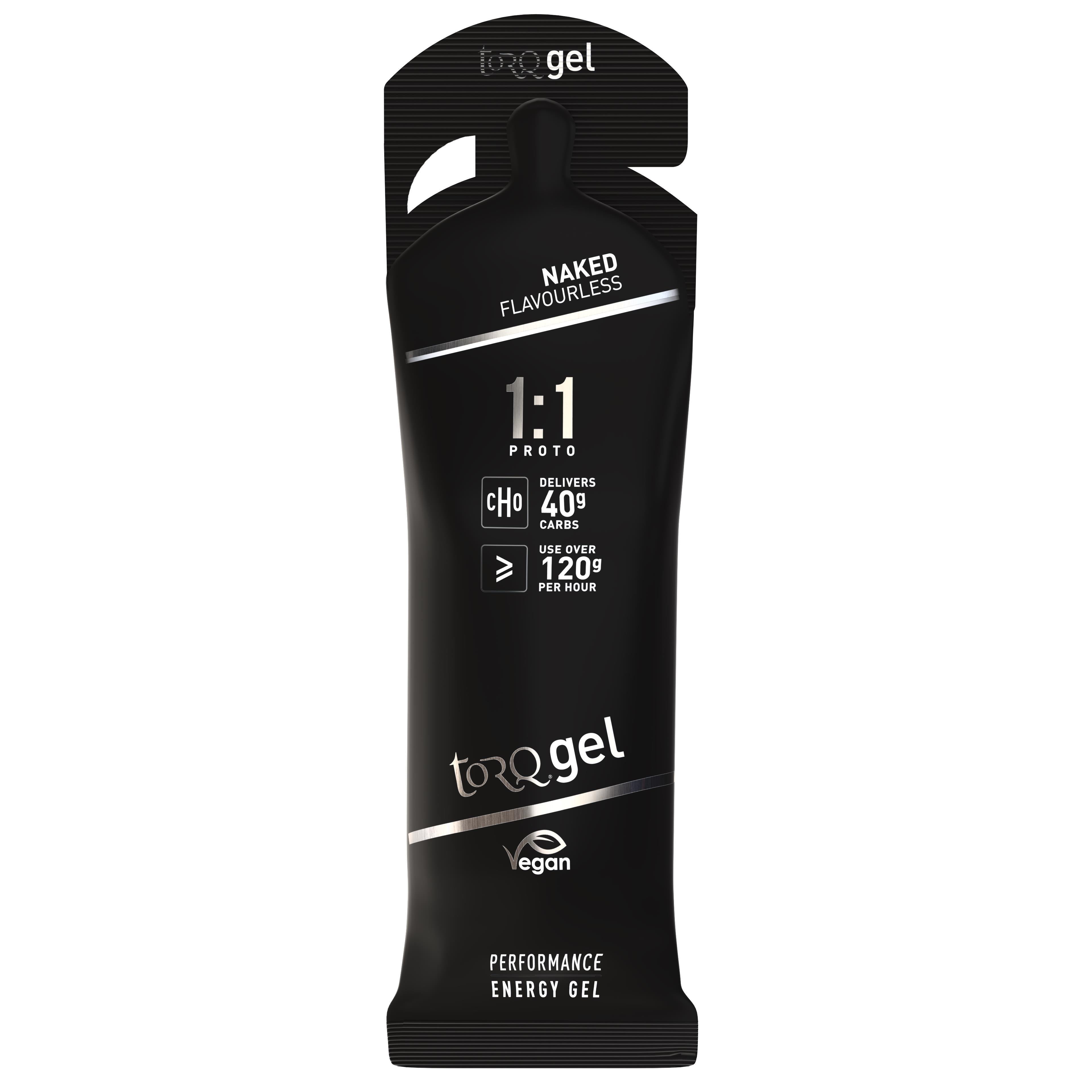 TORQ Proto 1:1 Gel (Box 12) Naked — sports nutrition