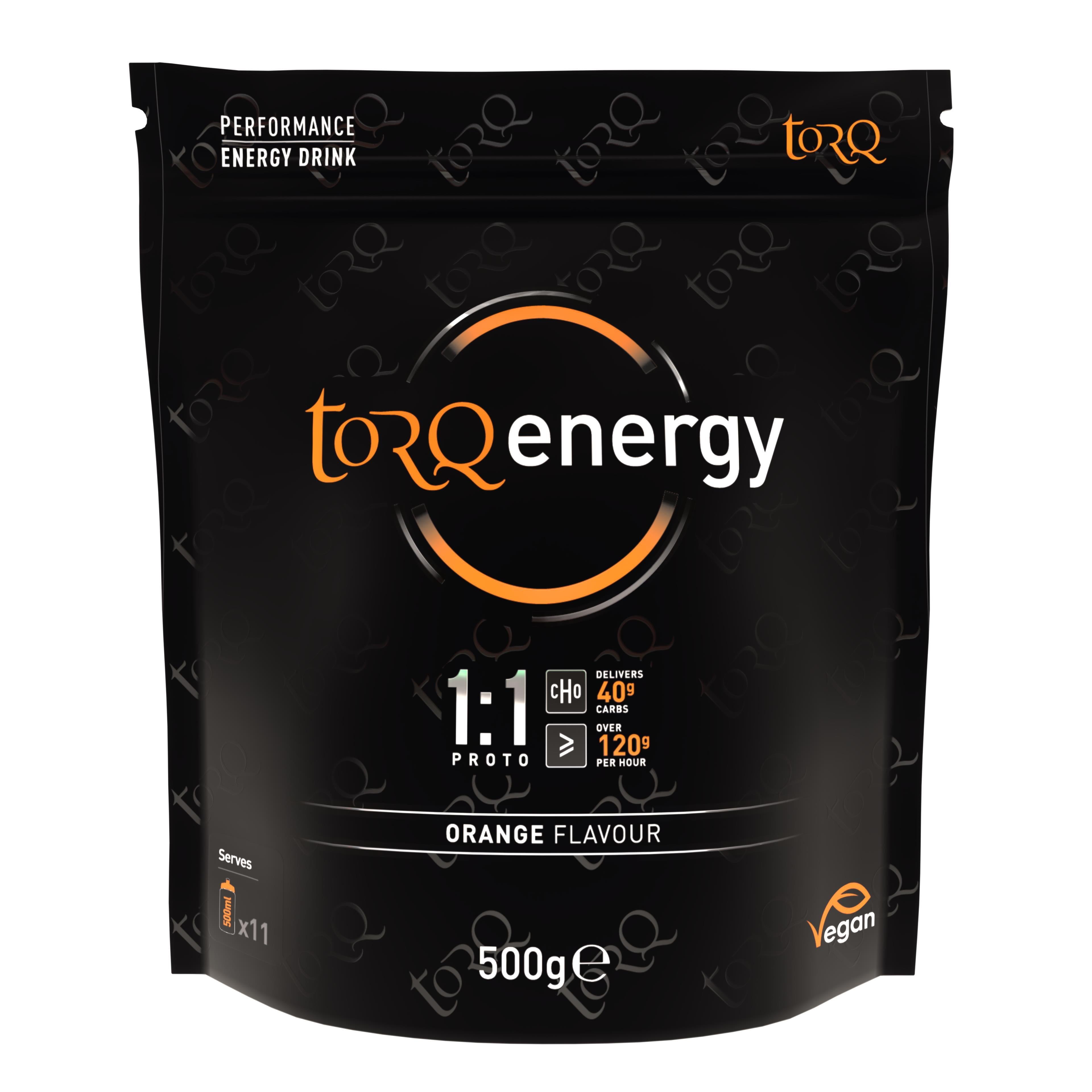 TORQ Proto 1:1 Energy Drink 500G Pouch Orange — sports nutrition