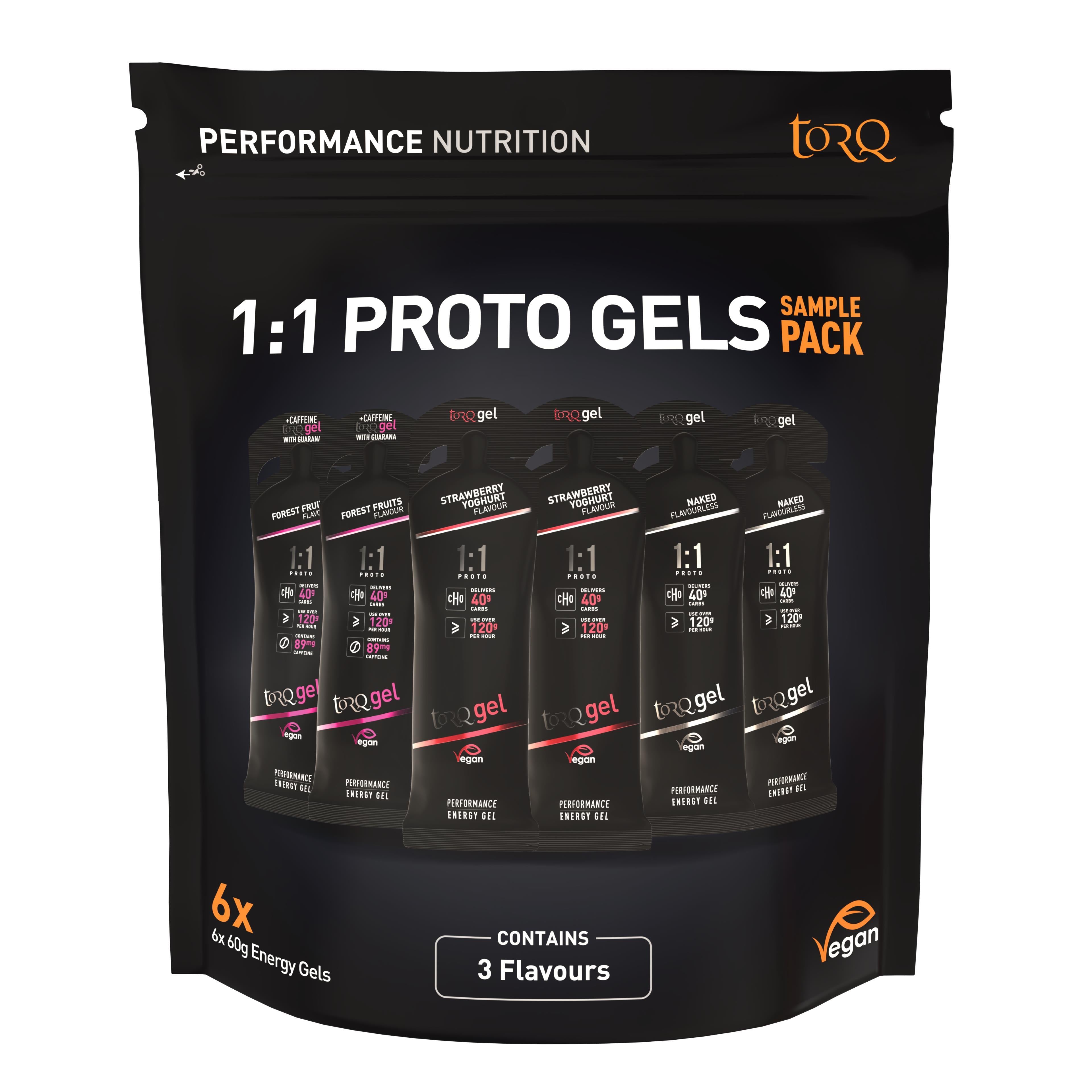 TORQ Proto 1:1 Sample Gels 6 Pack — sports nutrition