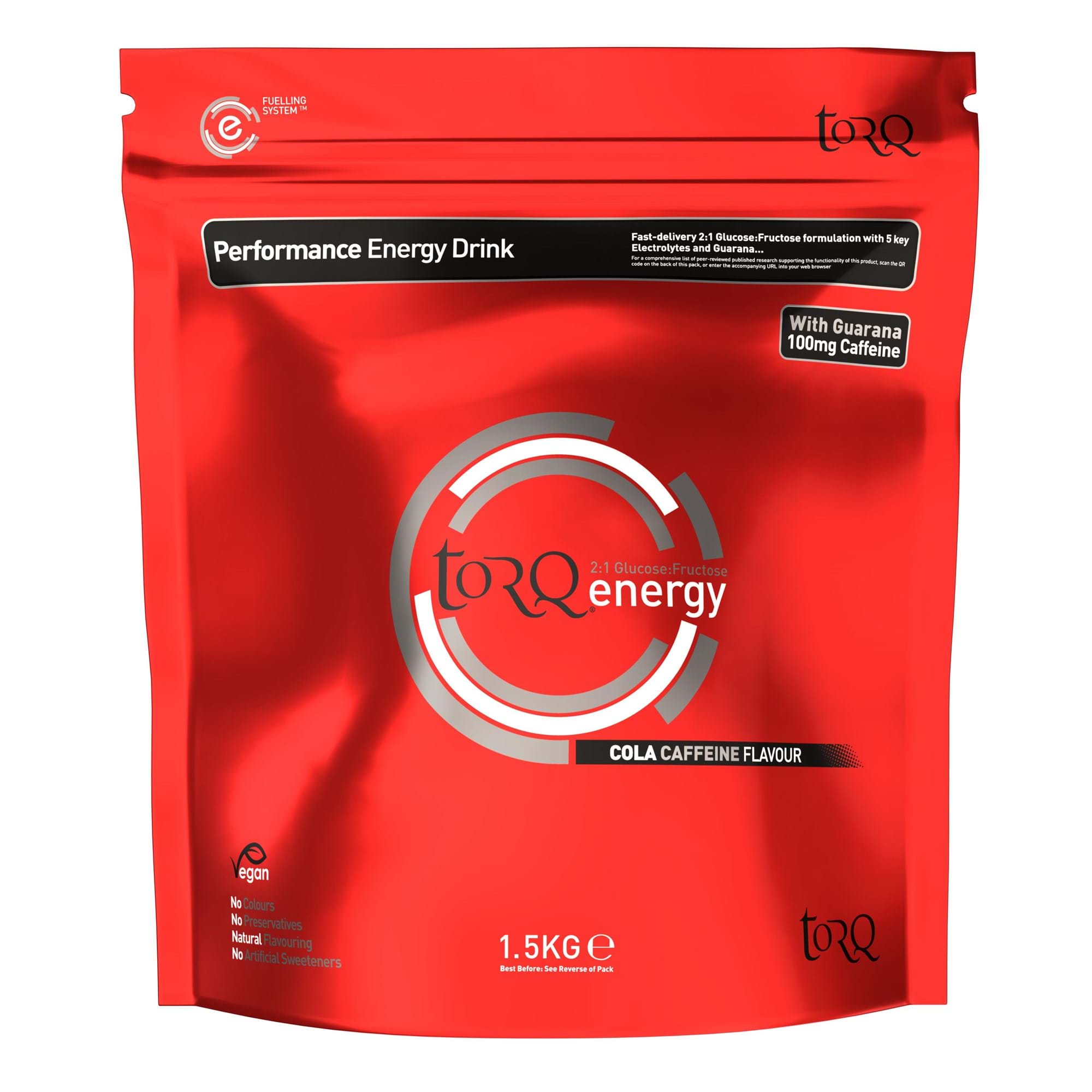 TORQ Energy Caffeine Drink (1 x 1.5kg) — sports nutrition