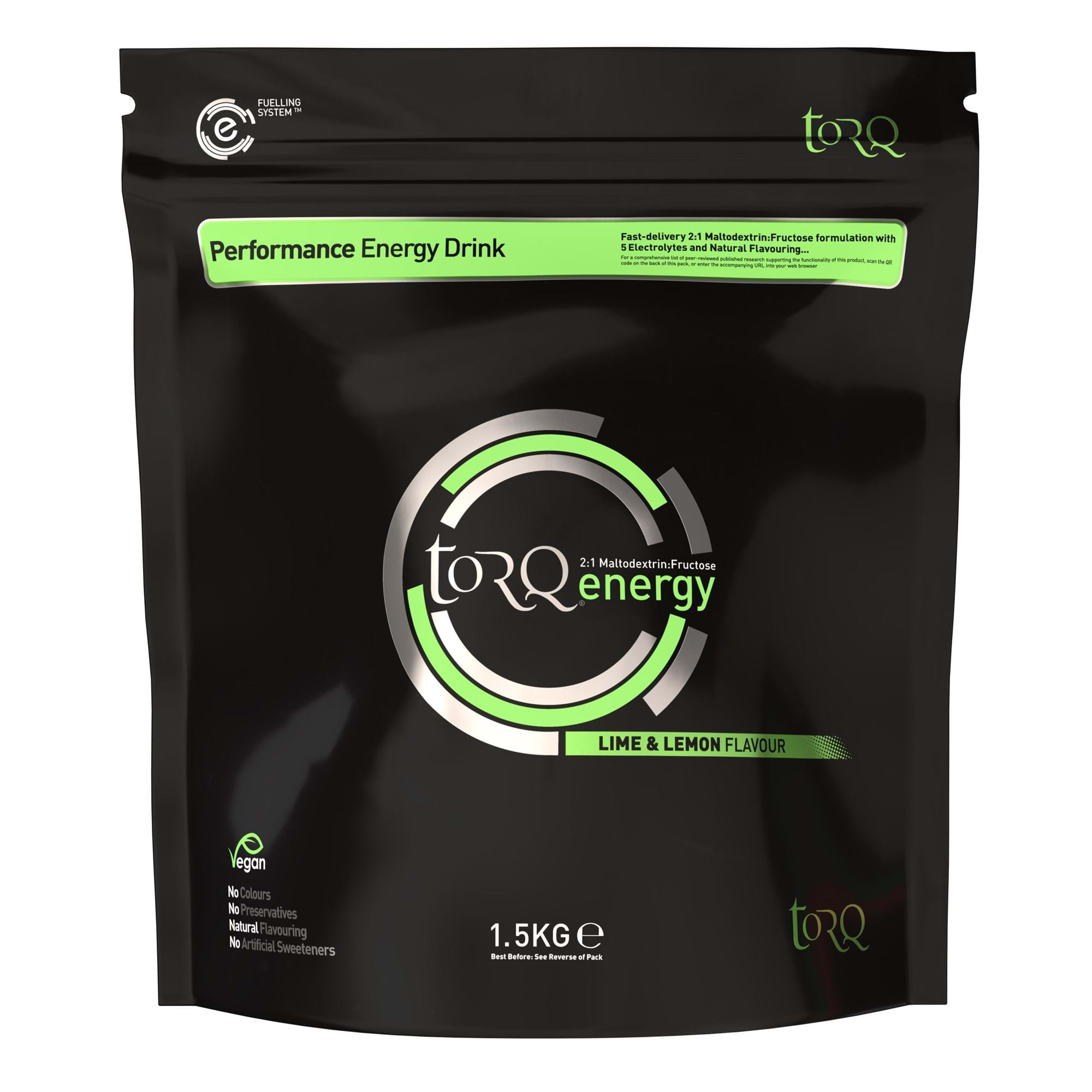 TORQ Energy Drink (1 x 1.5kg) Lime & Lemon — sports nutrition