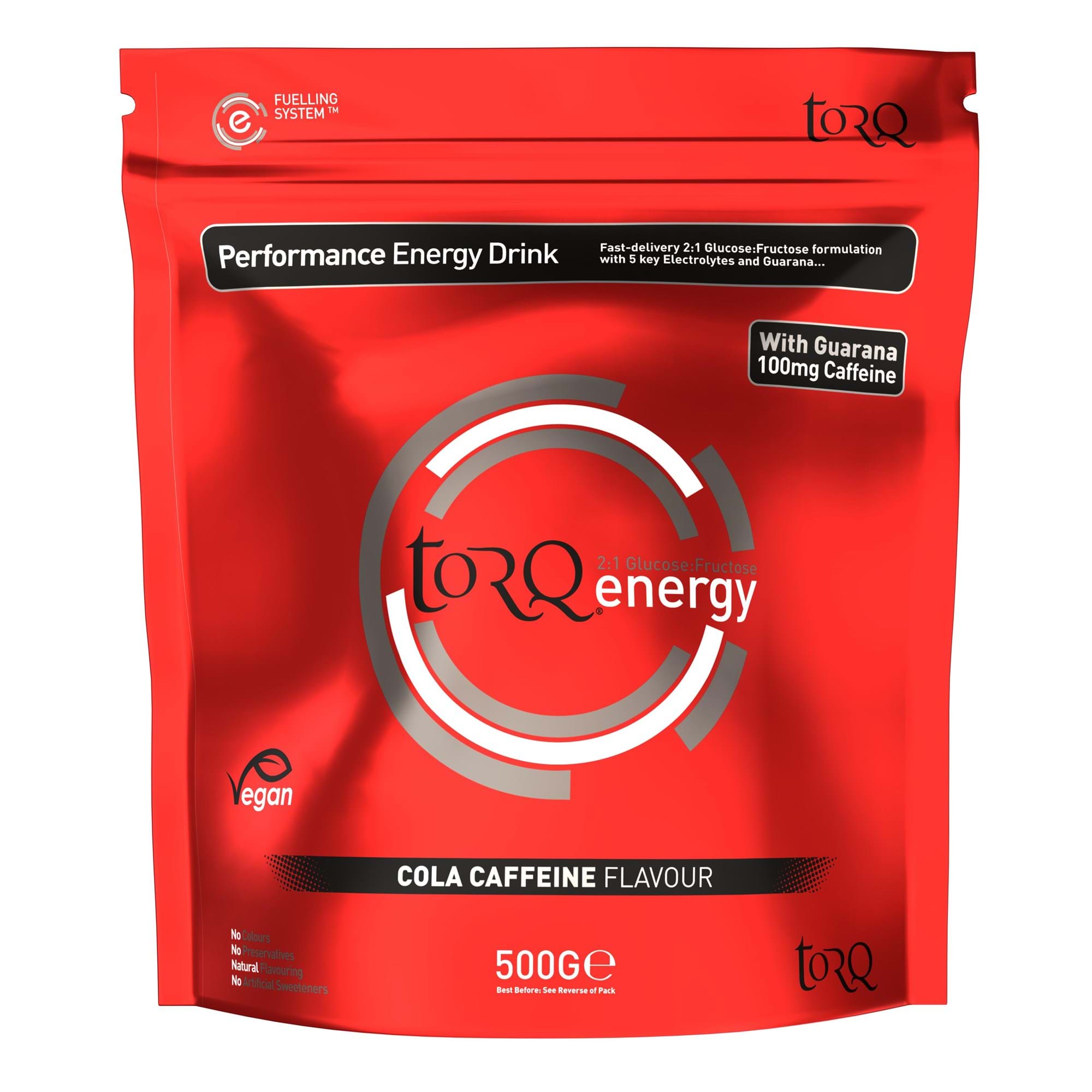 TORQ Energy Caffeine Drink (1 x 500g) — sports nutrition