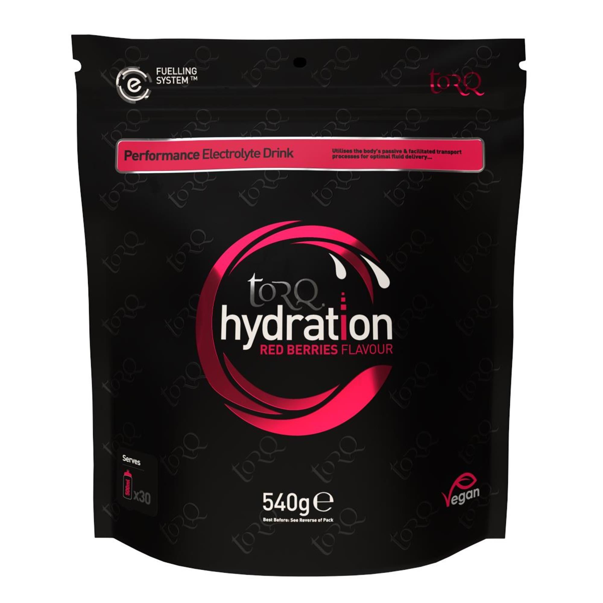 TORQ Hydration Drink (1 x 540g) Red Berries — sports nutrition