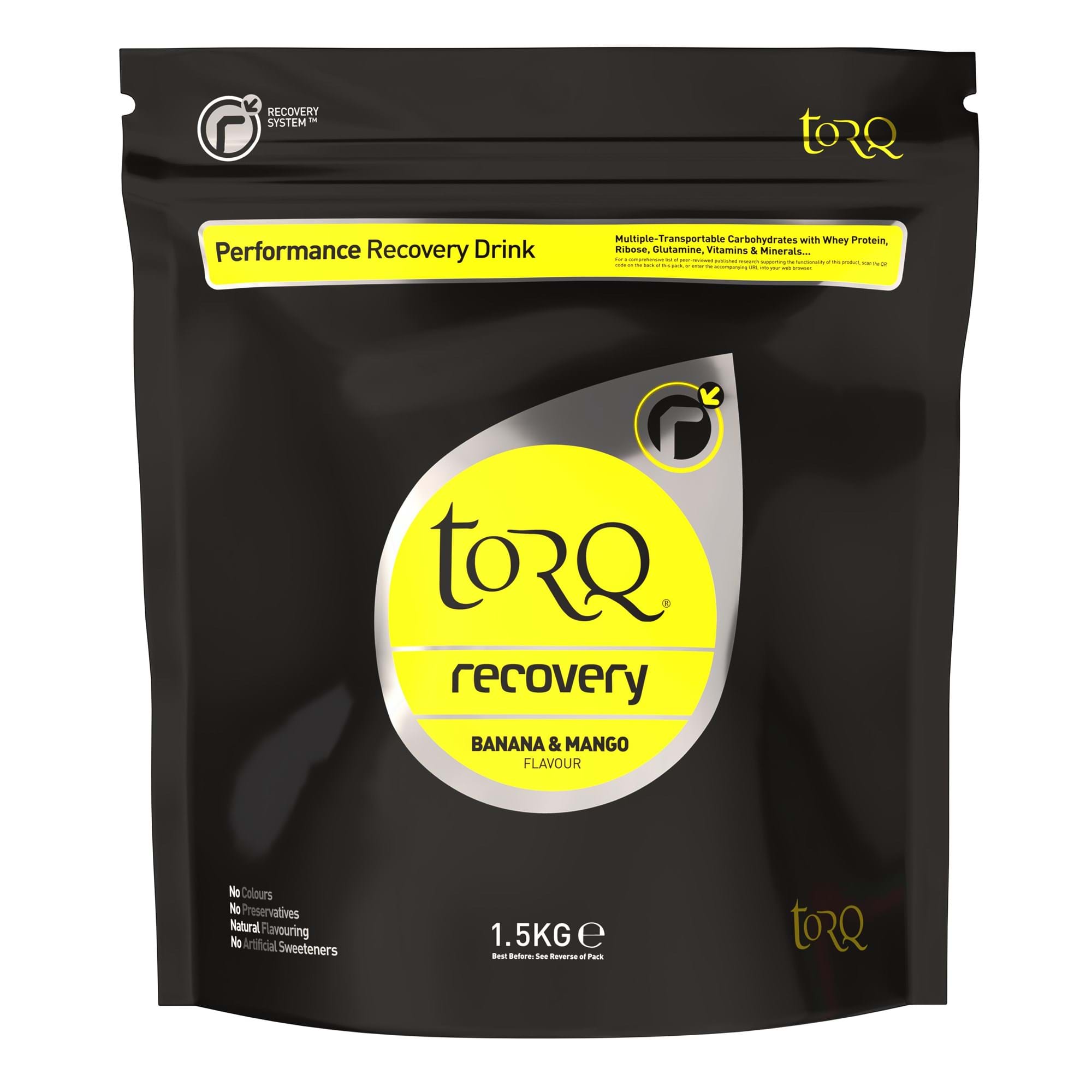 TORQ Recovery Drink (1 x 1.5kg) Banana & Mango — sports nutrition