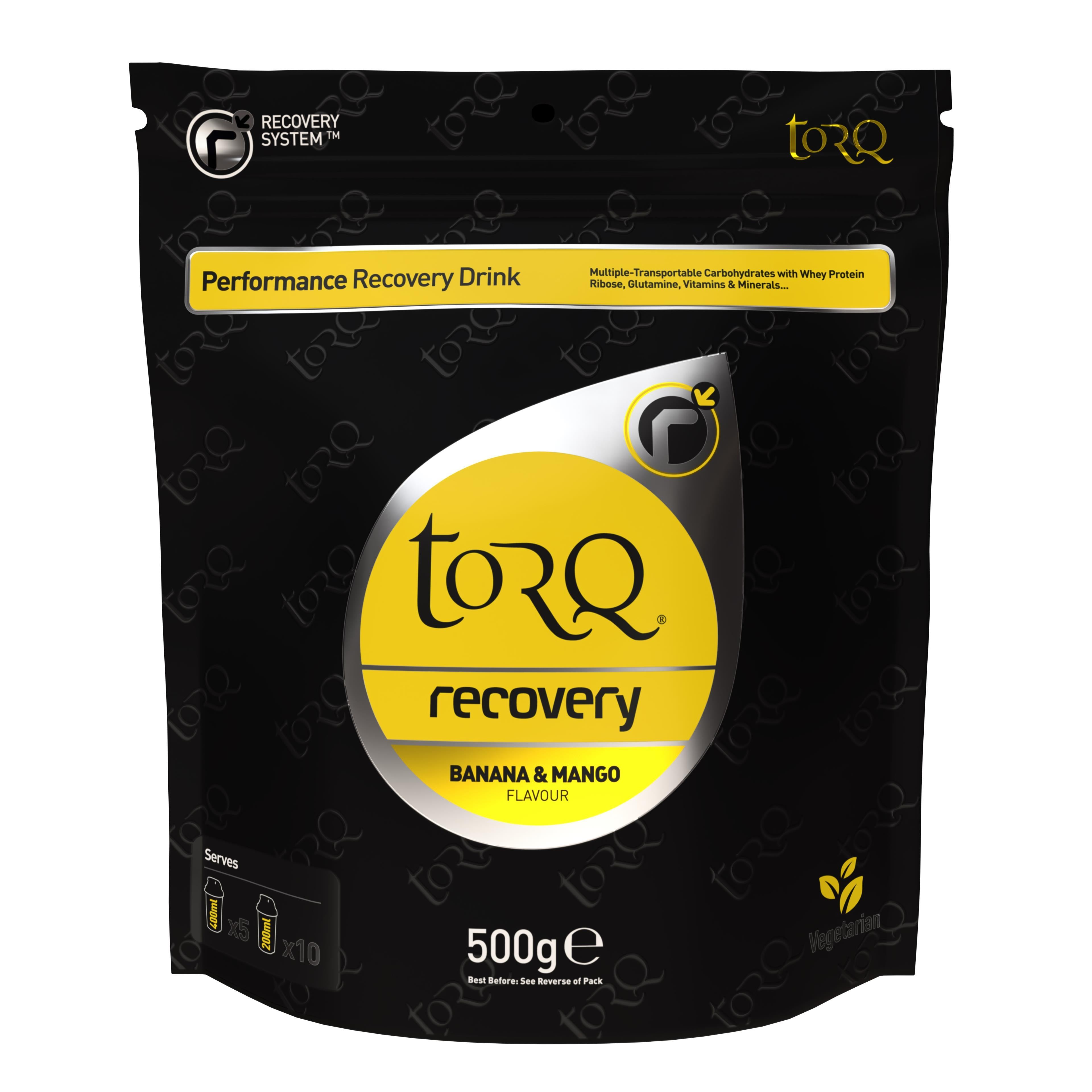 TORQ Recovery Drink (1 x 500g) Banana & Mango — sports nutrition