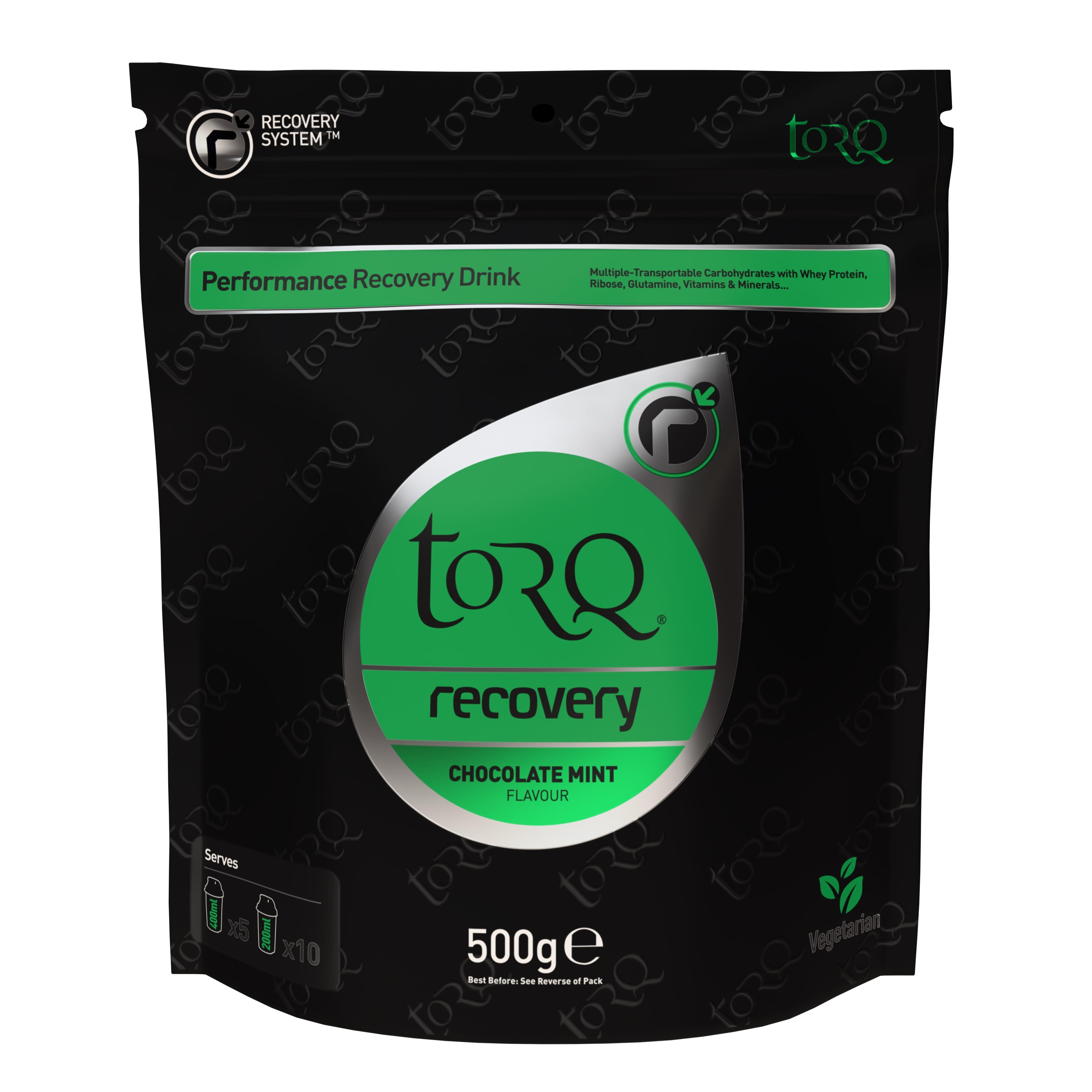 TORQ Recovery Drink (1 x 500g) Chocolate Mint — sports nutrition