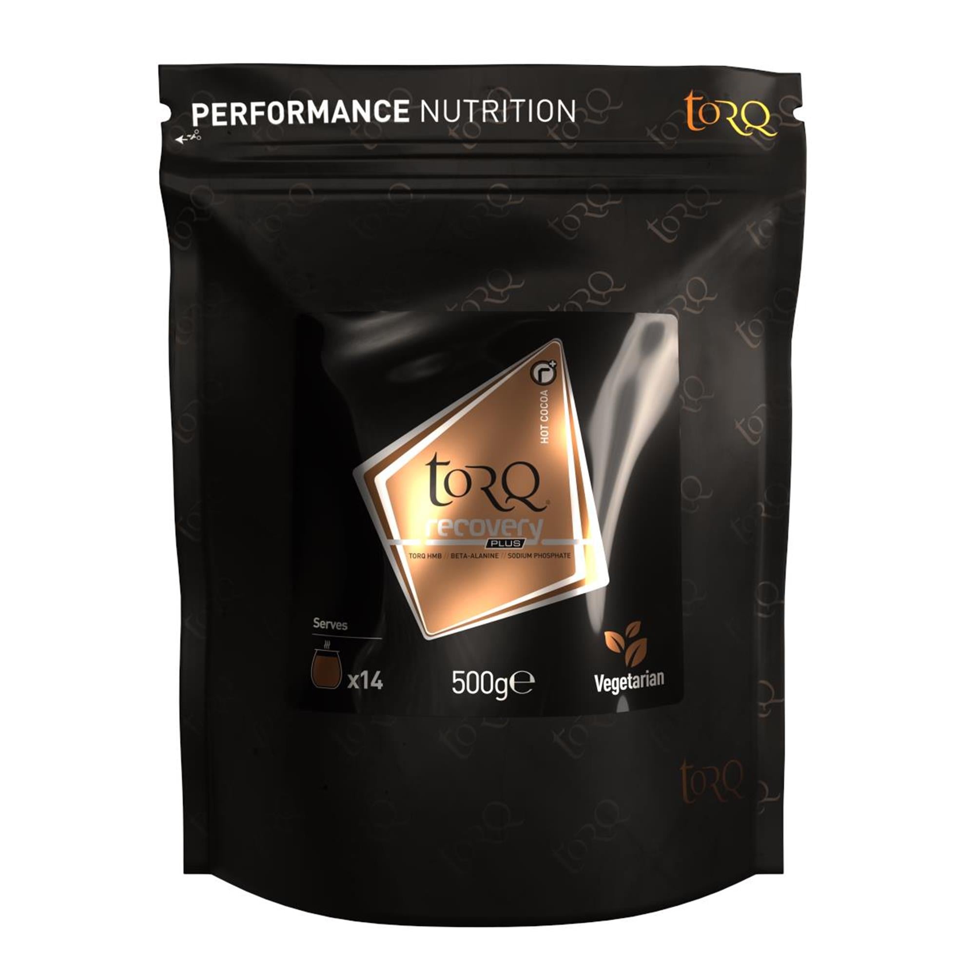 TORQ Recovery Plus Hot Cocoa (1 x 500g) — sports nutrition