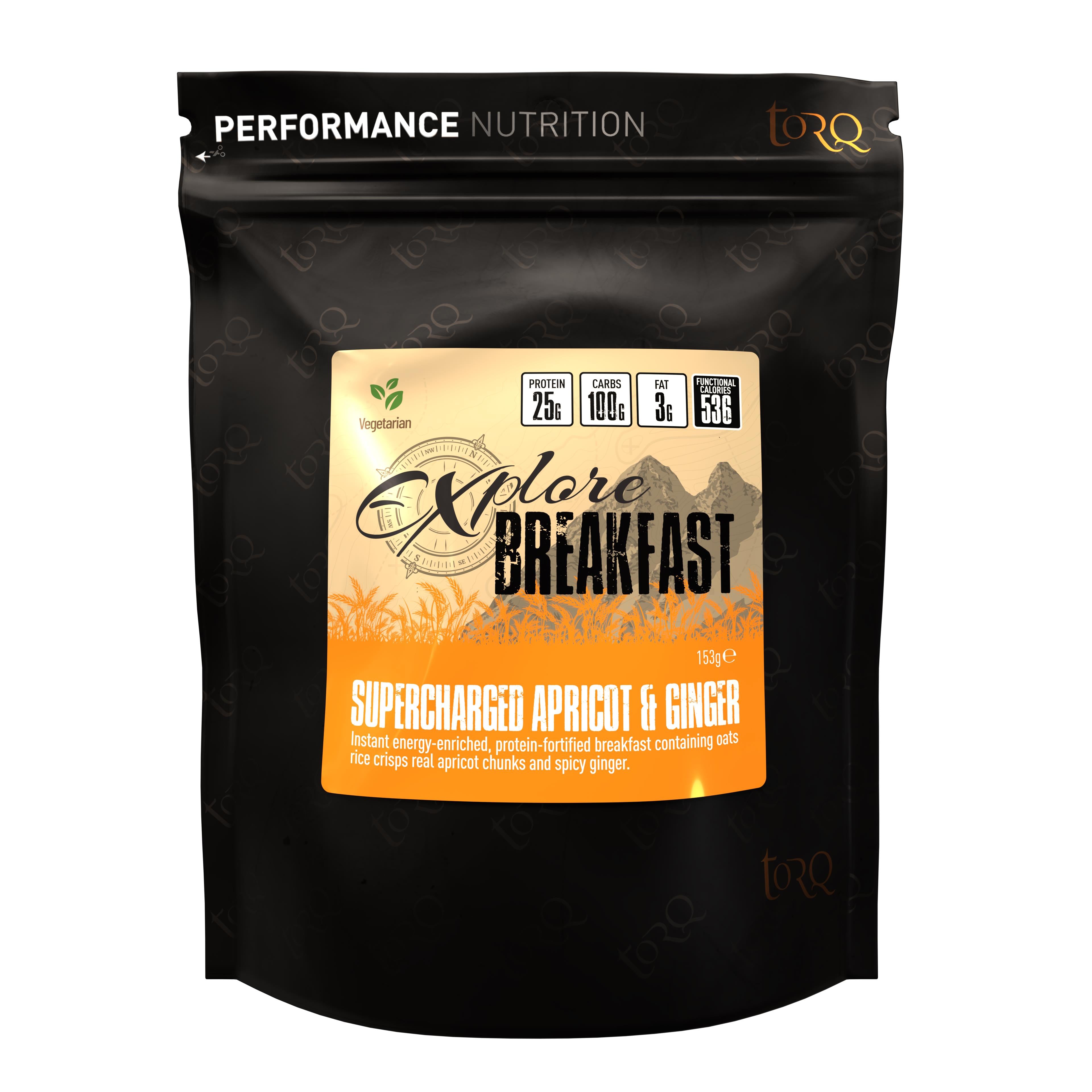 TORQ Explore Breakfast Cereal Apricot & Ginger — sports nutrition