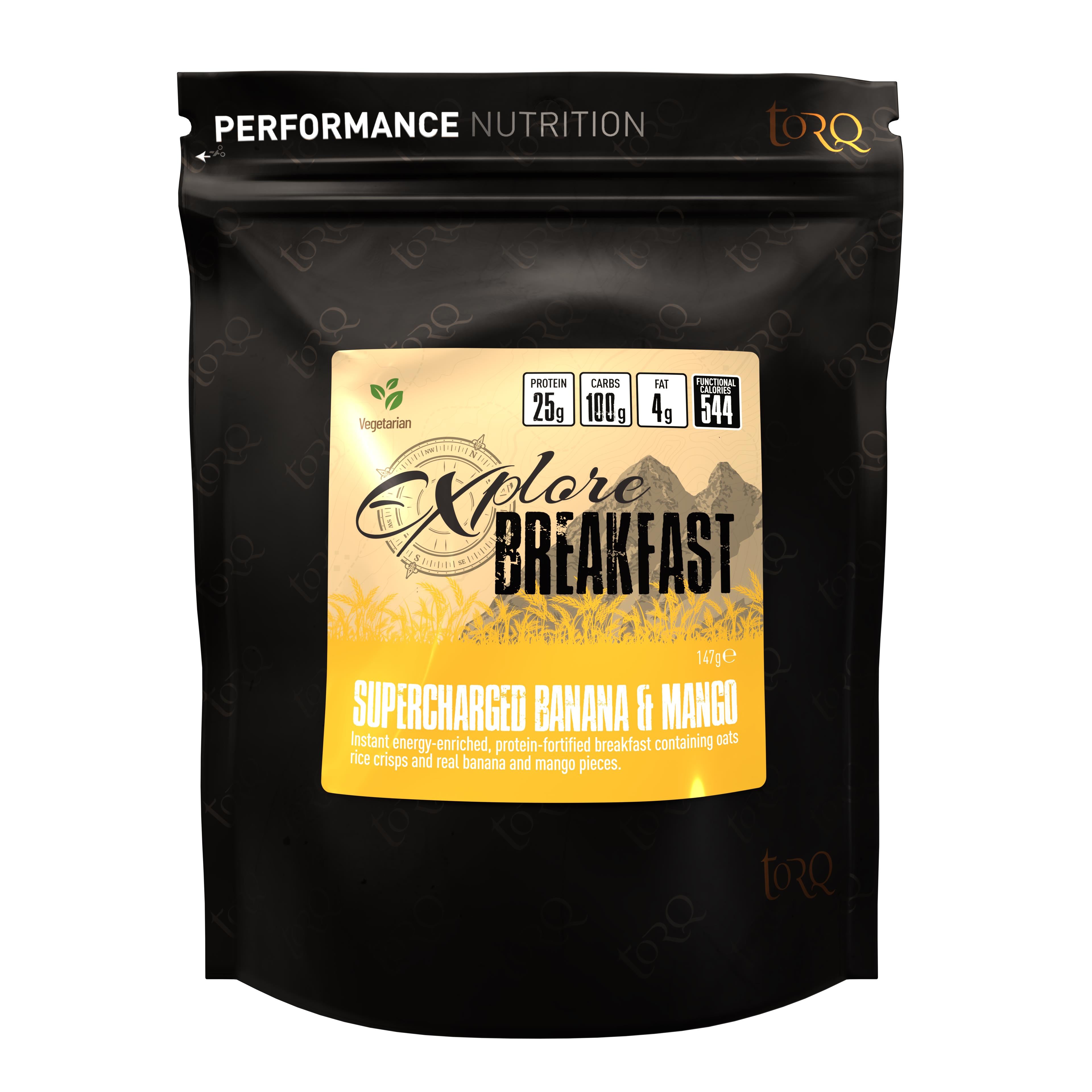 TORQ Explore Breakfast Cereal Banana & Mango — sports nutrition