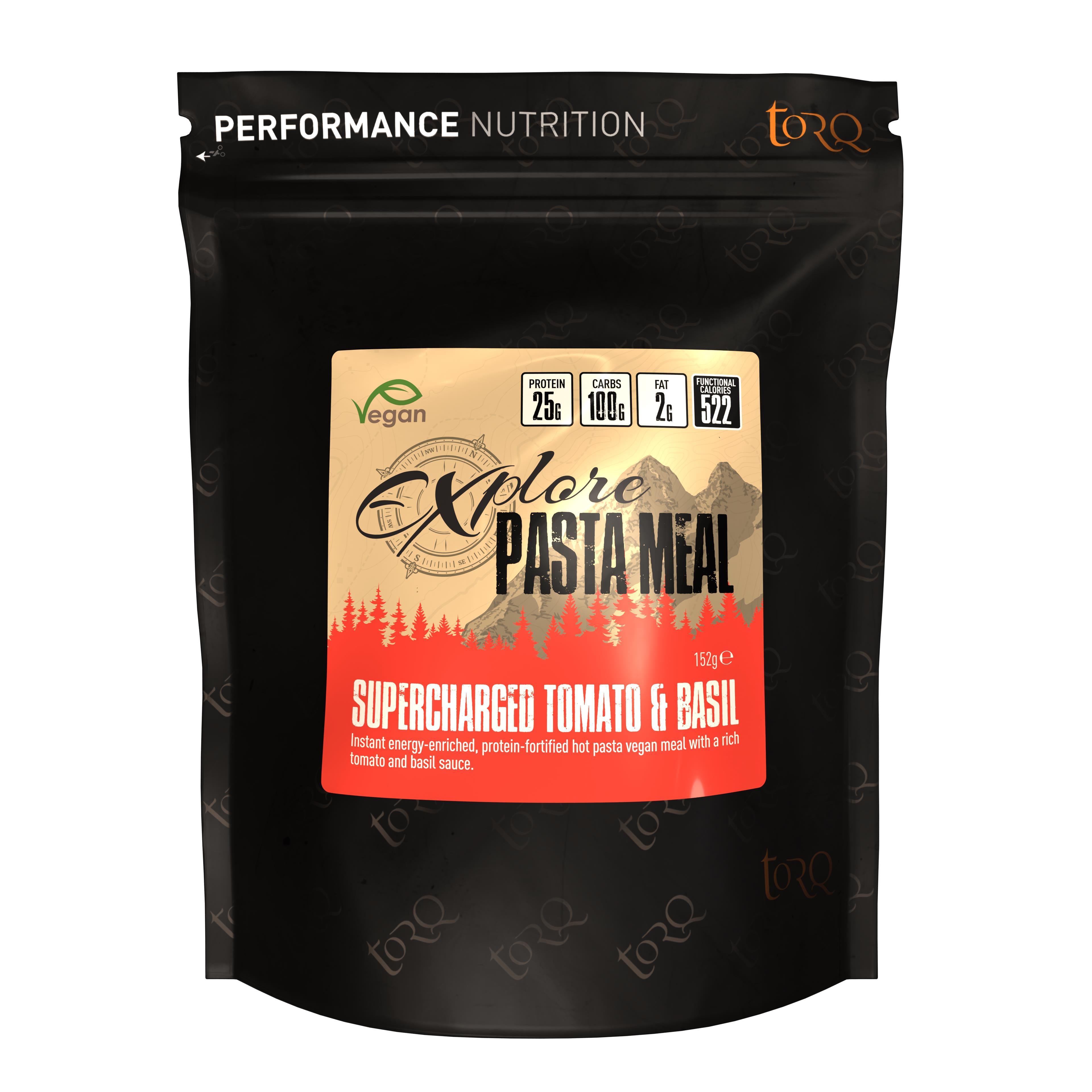 TORQ Explore Pasta Meal Tomato & Basil — sports nutrition